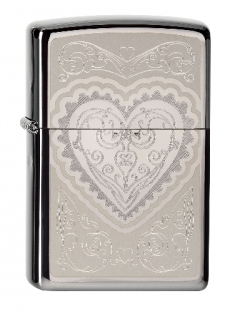 Zippo Victorian Heart 2